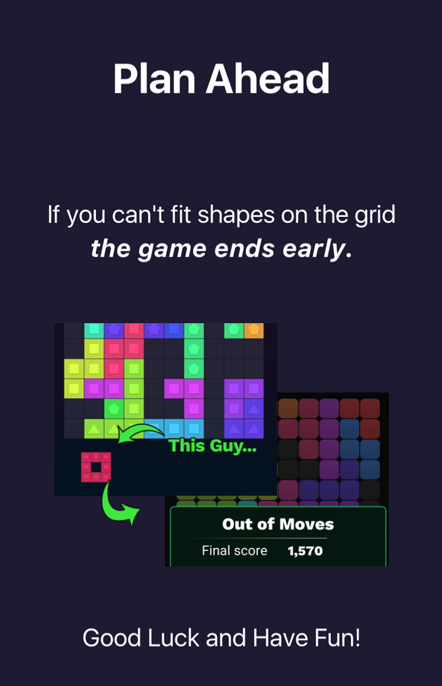 Game Rules Screenshot